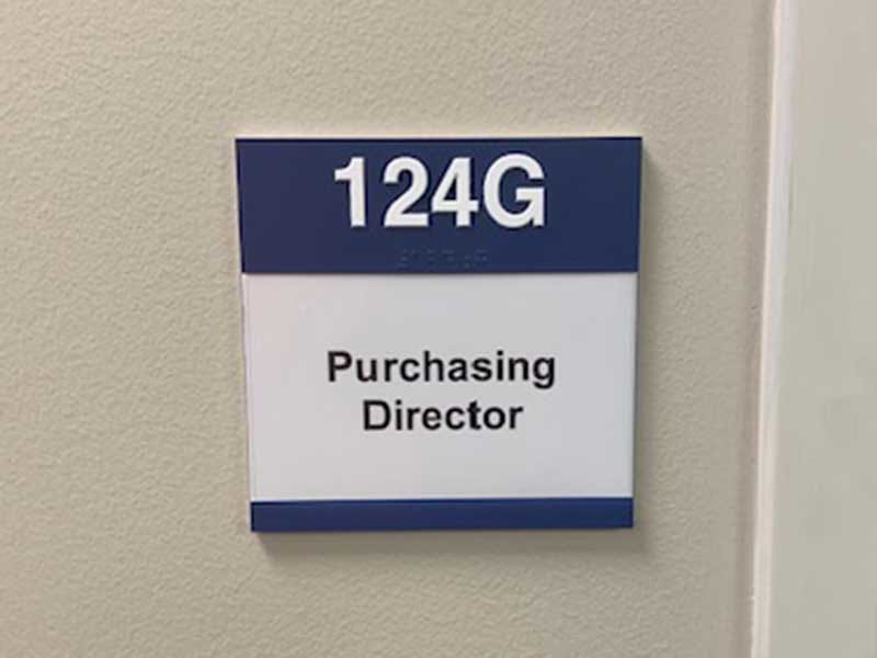 ADA Compliant Signs
